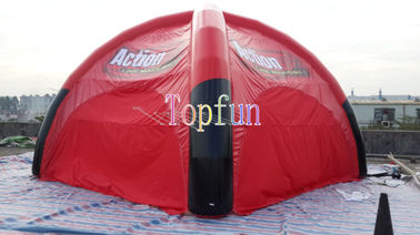 লাল inflatable ইভেন্ট তাঁবু