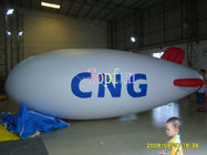 Inflatable বিজ্ঞাপন বেলুন 6 মিটার লং Inflatable হিলিয়াম ব্লিম্প 0.2 মিমি পিভিসি