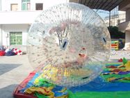 1.0 মিমি পিভিসি স্বচ্ছ ব্রিলিয়েন্ট inflatable রাম আউটডোর ওয়াটার মজা জন্য zorb বল