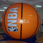 ডিজিটাল মুদ্রণ সঙ্গে খেলার মাঠ Inflatable বিজ্ঞাপন বেলুন বাস্কেটবল আকার