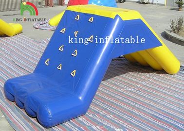 কাস্টম স্টেবল Inflatable জল খেলনা এয়ার পাম্প সঙ্গে জল পার্ক জন্য পিভিসি ভাসমান স্লাইড