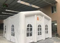 Outdoor White 6X5m Inflatable Event Tent For Hospital Military Use 2 Years Gurantee
