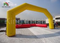 প্রচারমূলক শো জন্য দৈত্য ইয়েলো বিজ্ঞাপন inflatable প্রবেশদ্বার খিলান