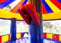 বাণিজ্যিক ক্যারোজেল Inflatable জাম্পিং কাসল, ধাপ সঙ্গে Inflatable গম্বুজ হাউস