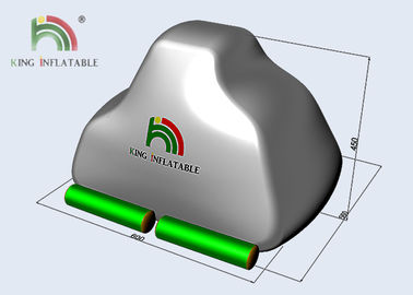 লেক সাগর ভাসমান প্রতিবন্ধক কোর্স / রিসর্ট জন্য Inflatable জল পার্ক গেমস