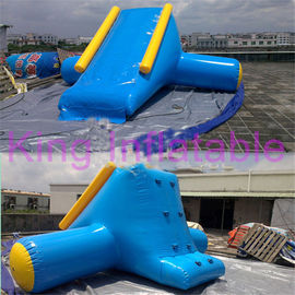 দৈত্য কাস্টমাইজড সাইজ Inflatable স্লাইড / জল পার্ক জন্য প্রবল জল খেলনা
