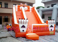 খেলার মাঠ মজার Inflatable শুকনো স্লাইড, বহিরঙ্গন মাল্টিওলর Inflatable প্রাণী স্লাইড