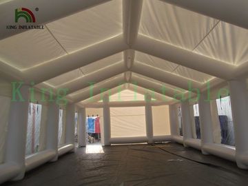 বাণিজ্য ট্যুর জন্য বাণিজ্যিক টেকসই হোয়াইট inflatable ইভেন্ট তাঁবু পিভিসি Tarpaulin বা অক্সফোর্ড