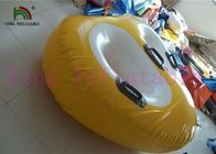 টেকসই 0.9 মিমি প্লেটো পিভিসি Tarpaulin Inflatable জল খেলনা জল পার্ক জন্য হলুদ Buoy