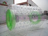 বহিরঙ্গন রোলিং বাণিজ্যিক Inflatable জল খেলনা, ঘূর্ণায়মান বল 2.8 মি দীর্ঘ * 2.4m দ্বি
