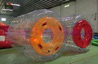 বহিরঙ্গন রোলিং বাণিজ্যিক Inflatable জল খেলনা, ঘূর্ণায়মান বল 2.8 মি দীর্ঘ * 2.4m দ্বি
