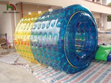 Inflatable জল খেলনা উপর হাঁটা, Inflatable মজা রোলার দ্বারা 2.8 মি দীর্ঘ এবং 2.4 মি ব্যাস