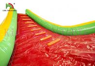 গোলাকার আগ্নেয়গিরি পিভিসি Inflatable শুকনো স্লাইড / ভাড়া ব্যবসায়ের জন্য স্লাইড আপ