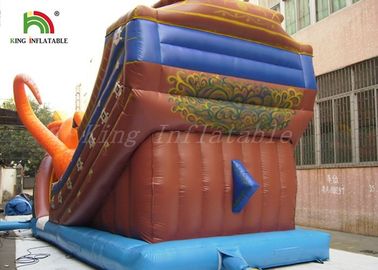 পিভিসি Tarpaulin বাণিজ্যিক Inflatable শুকনো স্লাইড আগ্নেয়াস্ত্র / কিডস জন্য ফায়ার retardant স্লাইড