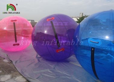টেকসই রঙিন Inflatable হাঁটার জল বল 2m Dia 1.0 মিমি জলরোধী পিভিসি ভাড়া জন্য