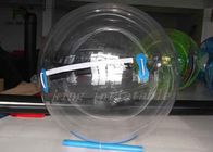 পরিষ্কার পিভিসি 2m ডিয়া Inflatable অ্যাকোয়া জল বল জাপান থেকে নাইট ওয়েল্ডস / YKK- জিপ
