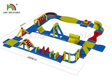 0.9 মিমি পিভিসি Tarpaulin Inflatable জল পার্ক টেকসই ভাসমান জল গেম সরঞ্জাম
