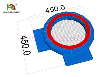 0.9 মিমি পিভিসি Tarpaulin Inflatable জল পার্ক টেকসই ভাসমান জল গেম সরঞ্জাম