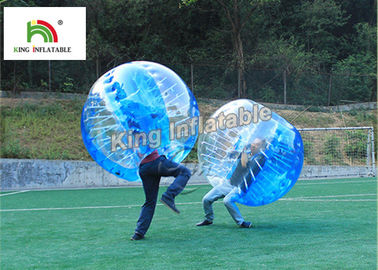ফুটবল গেমস জন্য 1.0 মিমি পিভিসি Inflatable বাম্পার বল স্বচ্ছ বুদ্বুদ বল