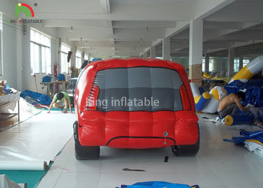 সম্পূর্ণ রঙের inflatable বিজ্ঞাপনের পণ্য প্রদর্শনের জন্য কার্টুন মডেল কার