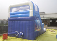 তিন লাইন কিডস / প্রাপ্তবয়স্ক Inflatable স্লাইড পার্ক জন্য পুল সঙ্গে inflatable জল স্লাইড