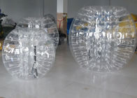 প্রাপ্তবয়স্কদের জন্য 1.5 মি ইনফ্ল্যাটেবল বাম্পার বল / মানব হ্যামস্টার Inflatable বুদ্বুদ ফুটবল কাস্টমাইজ করুন