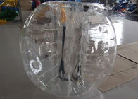 প্রাপ্তবয়স্কদের জন্য 1.5 মি ইনফ্ল্যাটেবল বাম্পার বল / মানব হ্যামস্টার Inflatable বুদ্বুদ ফুটবল কাস্টমাইজ করুন