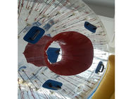 রঙিন গ্লাভ স্টিক সঙ্গে স্বচ্ছ Inflatable Zorb বল ঘাস বল