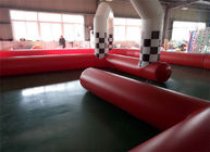 বহিরঙ্গন বড় বাচ্চাদের প্রাপ্তবয়স্কদের inflatable গাড়ী রেস কোর্স ট্র্যাক Track
