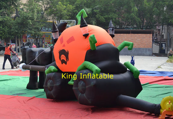 কুমড়ো গাড়ি গজ উদ্যানের জন্য inflatable বিজ্ঞাপন পণ্য