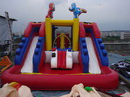 পিভিসি Tarpaulin শিশুদের মজার Amusement গেমস জন্য বহিরঙ্গন inflatable জল স্লাইড