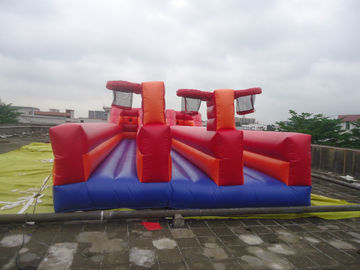 0.55 মিমি পিভিসি Tarpaulin Inflatable স্পোর্টস গেমস / Tarpaulin রানওয়ে