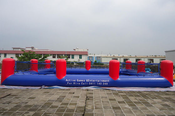 বহিরঙ্গন ভাড়া ব্যবসার জন্য কাস্টম 8m*6m Inflatable Airtight সুইমিং পুল