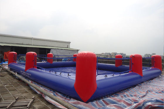 বহিরঙ্গন ভাড়া ব্যবসার জন্য কাস্টম 8m*6m Inflatable Airtight সুইমিং পুল