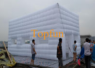 8M ফ্যাব্রিক Inflatable ইভেন্ট তাঁবুর / হোয়াইট Inflatable ঘুড়ি ঘরের জন্য বহিরঙ্গন ঘটনাবলী