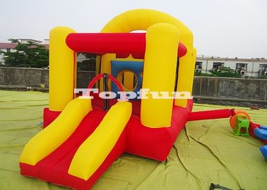 বাণিজ্যিক বাউন্সী হাউস / স্লাইড সহ 13 ফুট বাচ্চাদের মডুলার বাউন্স রুম