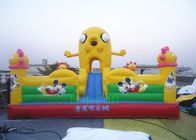 কাস্টমাইজড Inflatable বিনোদন পার্ক বাচ্চাদের জন্য 0.55 মিমি পিভিসি tarpaulin