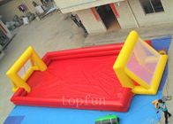 0.45 মিমি - 0.55 মিমি পিভিসি Tarpaulin Inflatable স্পোর্টস গেমস, ডাবল টিউব ফুটবল মাঠ ক্রীড়া সরঞ্জাম