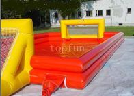 0.45 মিমি - 0.55 মিমি পিভিসি Tarpaulin Inflatable স্পোর্টস গেমস, ডাবল টিউব ফুটবল মাঠ ক্রীড়া সরঞ্জাম