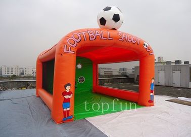 4 গোল সঙ্গে inflatable ফুটবল মাঠ জন্য পিভিসি ফুটবল Shootout