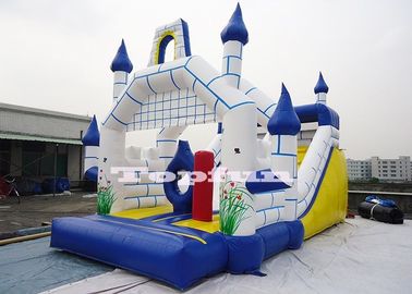 26ft Inflatable ক্যামেলট কাসল এন এন বিঘ্ন সঙ্গে কাস্টমাইজ