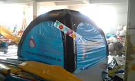জল প্রুফ Inflatable স্পাইডার তাঁবুর কালো 4 পা ফ্রেম টিউব সঙ্গে কালো