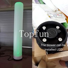 প্রোমোশনাল ইভেন্ট জন্য LED প্রভা সঙ্গে সবুজ Inflatable আলোর হিলিয়াম বেলুন