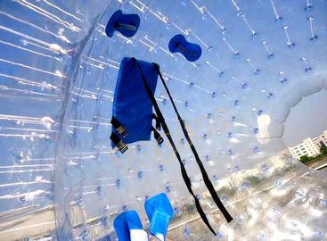 বিনোদনমূলক TPU Inflatable ঘাস Zorb, কমলা 3 মি ব্যাসার্ধ সকার Zorb বল