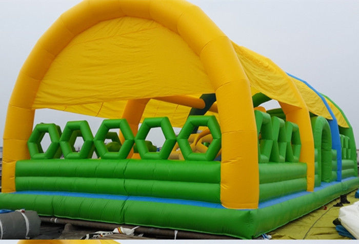 New Design Commercial Outdoor Children Inflatable Amusement Park with Cover Tent