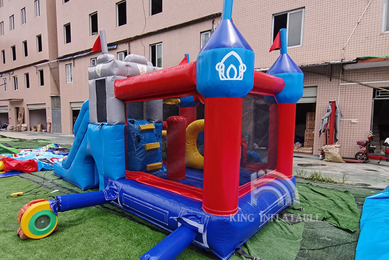 Inflatable Bouncer Castle Kids Bouncy House Jumping Castles With Slide