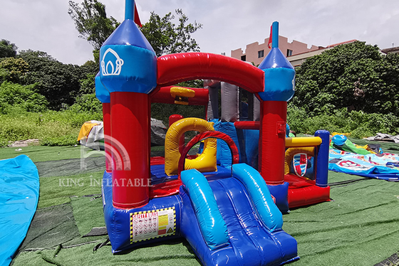 Inflatable Bouncer Castle Kids Bouncy House Jumping Castles With Slide
