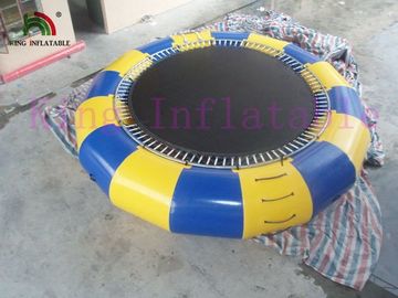 5 মি ব্যাসার 0.9 মিমি পিভিসি Tarpaulin বাউসার জল পার্ক জন্য Trampoline Inflatable জল খেলনা